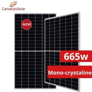 Tấm pin Canadian 665W Tấm pin mặt trời Canadian 665W HiKu 7