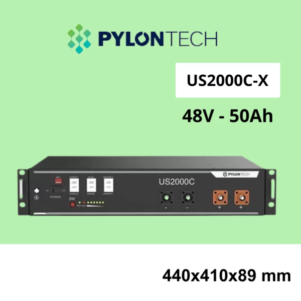 Pin lưu trữ pylontech US2000C (48V 50Ah)