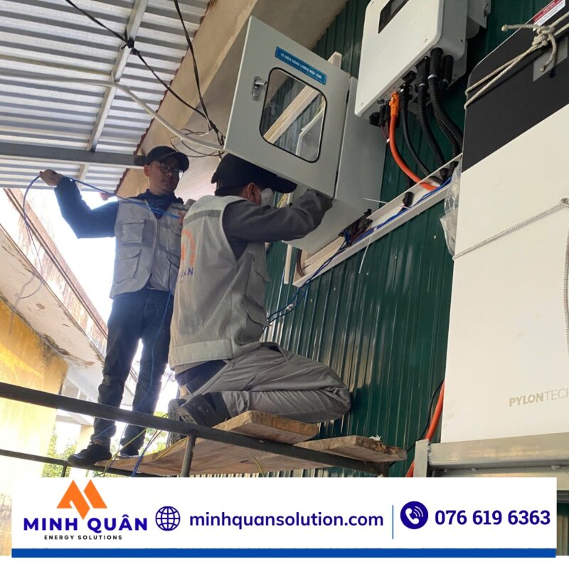 lắp đặt điện năng lượng mặt trời ở huế
